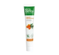 Pasty do zębów - Ecodenta BASIC Pasta do zębów przeciw próchnicy z olejkiem z rokitnika 75ml - miniaturka - grafika 1