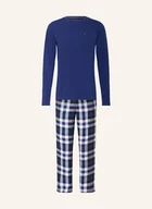Kapcie damskie - Tommy Hilfiger Zestaw: Piżama I Kapcie blau - miniaturka - grafika 1