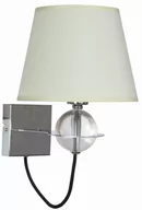 Lampy ścienne - Candellux Lampa Tesoro Kinkiet (1 x 40W) Jasny Kremowy - miniaturka - grafika 1