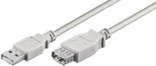 Kable USB - Kabel USB MicroConnect USB2.0 Extension A-A 1m M-F USBAAF1 - miniaturka - grafika 1