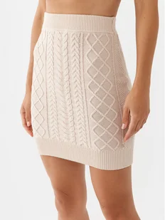 Guess Spódnica mini W3YD68 Z37L1 Szary Regular Fit - Spódnice - miniaturka - grafika 1