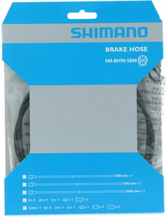 Shimano Deore XT SM-BH90-SBM Osłona do przewodów hamulcowych Straight Banjo 1000mm 2020 Linki i osłonki hamulcowe I-SMBH90SBMLL100A - Hamulce rowerowe - miniaturka - grafika 1