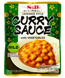 S&B Gotowy sos curry z warzywami, łagodny 210g - S&B 07488061703 - Kuchnie świata - miniaturka - grafika 1