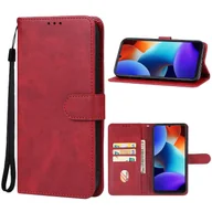 Etui i futerały do telefonów - Do skórzanego etui na telefon Blackview COLOR 8 Czerwony - miniaturka - grafika 1