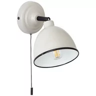 Lampy ścienne - Brilliant TELIO Szary/ciemnoszary E14 Kinkiet ścienny z włącznikiem pociągowym 97002/22 97002/22 - miniaturka - grafika 1