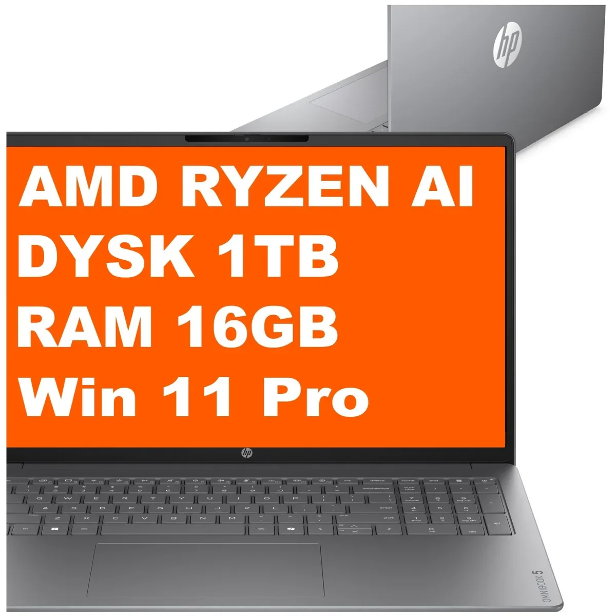 HP OmniBook 5 16-cg0059wm / CW5L8UA / AMD Ryzen AI / 16GB/1TB / AMD Radeon / 16