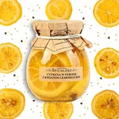 Owoce w puszkach i słoikach - Cytryny w syropie z kwiatem czarnego bzu 260 g - miniaturka - grafika 1