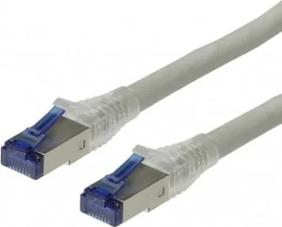 Value VALUE PatchCord S/FTP kat.6A, Solid, LSOH, szary, 50m - Patchcordy - miniaturka - grafika 1