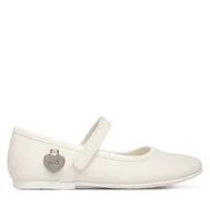 Buty dla dziewczynek - Półbuty Primigi 1429000 Biały - miniaturka - grafika 1