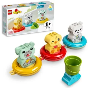 LEGO Duplo Zabawa w kąpieli pływający pociąg ze zwierzątkami 10965 - Klocki - miniaturka - grafika 1