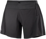 Spodnie sportowe damskie - Salomon Spodenki Lightning Pro Twinskin W Black 401297 - miniaturka - grafika 1