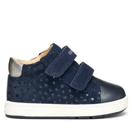 Buty dla dziewczynek - Sneakersy Geox B Biglia B044CC 007AK C4021 Granatowy - miniaturka - grafika 1