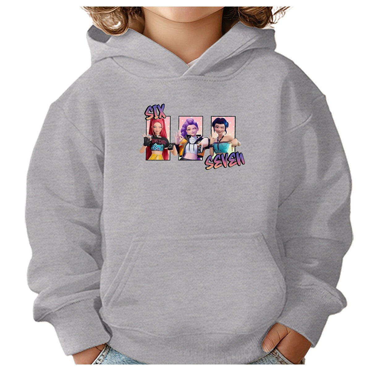 BLUZA DZIECIĘCA 67 SIX SEVEN VIRAL HUNTRIX 110-116 CHŁOPIĘCA DZIEWCZĘCA