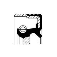 Silnik - akcesoria - Pierścień uszczelniający wału, wał korbowy Corteco 12014380B - miniaturka - grafika 1