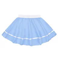 Sukienki i spódniczki dla dziewczynek - SPÓDNICZKA BŁĘKITNA XS - miniaturka - grafika 1