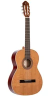 Gitary klasyczne - Ortega Guitars Guitars R200L tradycyjna seria leworęczna nylonowa 6-strunowa gitara z solidnym ceedrowym topem/korpusem Palo-Rojo R200SN - miniaturka - grafika 1
