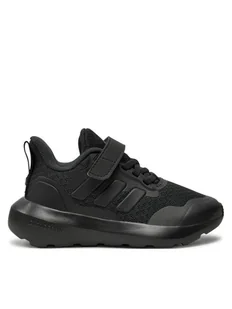 adidas Sneakersy Fortarun 3 IH2858 Czarny - Buty dla dziewczynek - miniaturka - grafika 1