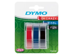 Dymo Etykieta 3D 9x3m 3ROLKI DO WYTL.MIX S0847750 [S0847750] - Etykiety do drukarek - miniaturka - grafika 1