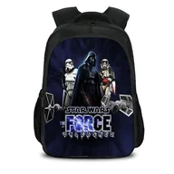 Plecaki - Star Wars Elementary And Middle School Plecaki komputerowe Star Wars Plecaki Blak15 - miniaturka - grafika 1