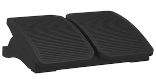 Czarny regulowany podnóżek pod biurko M7-C05 - Podnóżki, podpórki, podkładki Czarny regulowany podnóżek pod biurko M7-C05 - Podnóżki, podpórki, podkładki - miniaturka - grafika 1