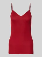 Bielizna nocna - Podkoszulka na cienkich ramiączkach model ‘SEAML’ - miniaturka - grafika 1
