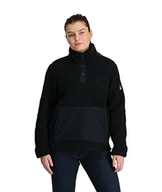Kurtki damskie - Spyder SLOPE SHERPA Fleece kurtka damska, czarna, S - miniaturka - grafika 1
