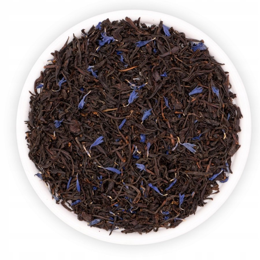 Herbata Czarna Liściasta Earl Grey Blue Z Bławatkiem Oslo Teaverso 1000G