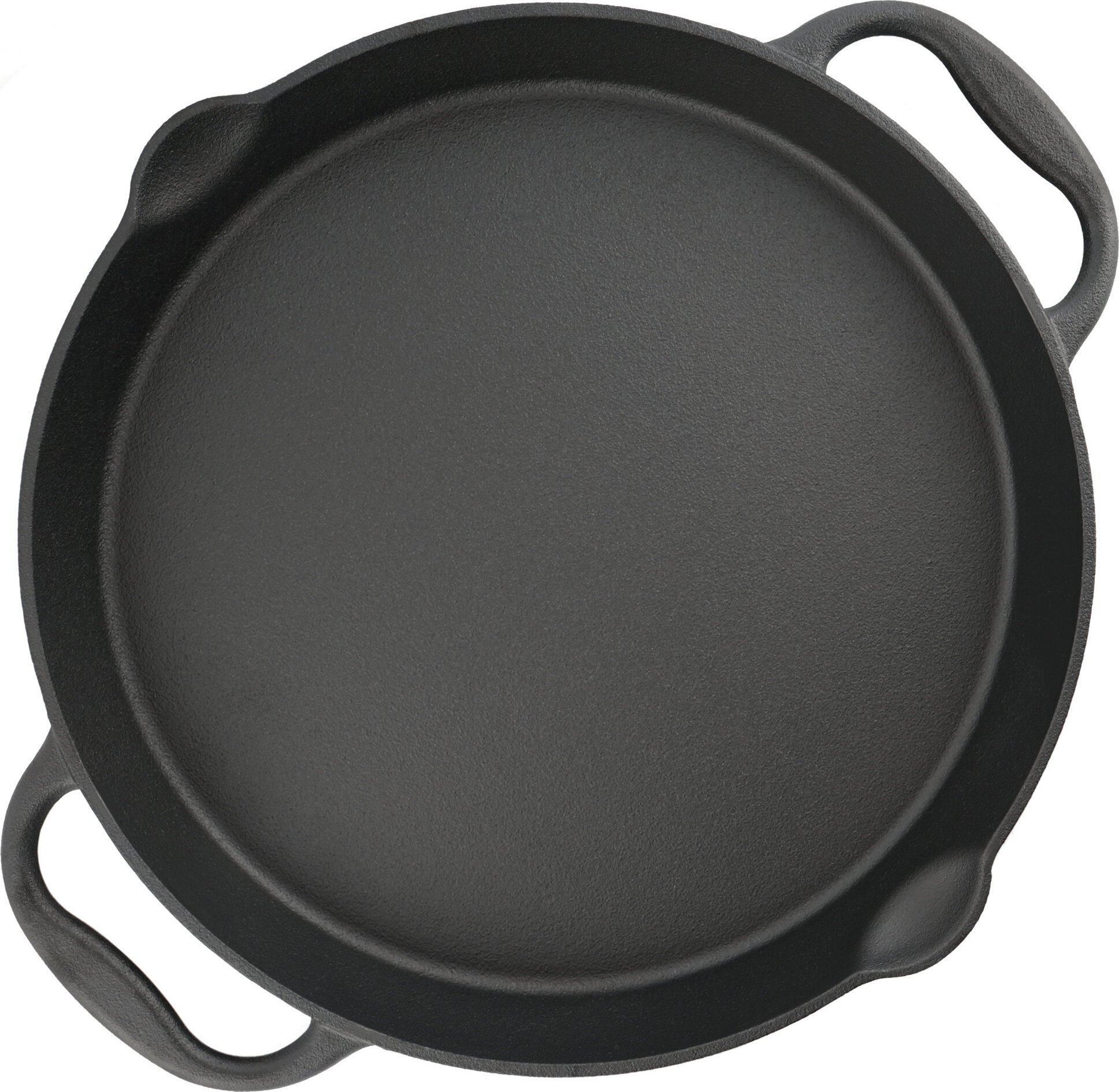 Żeliwna patelnia grillowa BBQ-Toro Ø 40 cm - Patelnia do serwowania z wylewką