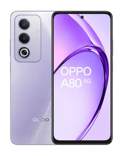 Oppo A80 5G 8/256GB Fioletowy - Telefony komórkowe - miniaturka - grafika 2