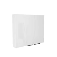 Szafki łazienkowe - Szafka łazienkowa wisząca z lustrem Devo Vena 2.0 80X70X15 lewa arctic white VE2-SWL2DL80-F01L09 - miniaturka - grafika 1