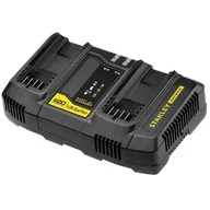 Ładowarki do elektronarzędzi - STANLEY Stanley Szybka ładowarka dwuportowa 18V Fatmax V20 (SFMCB24) - miniaturka - grafika 1