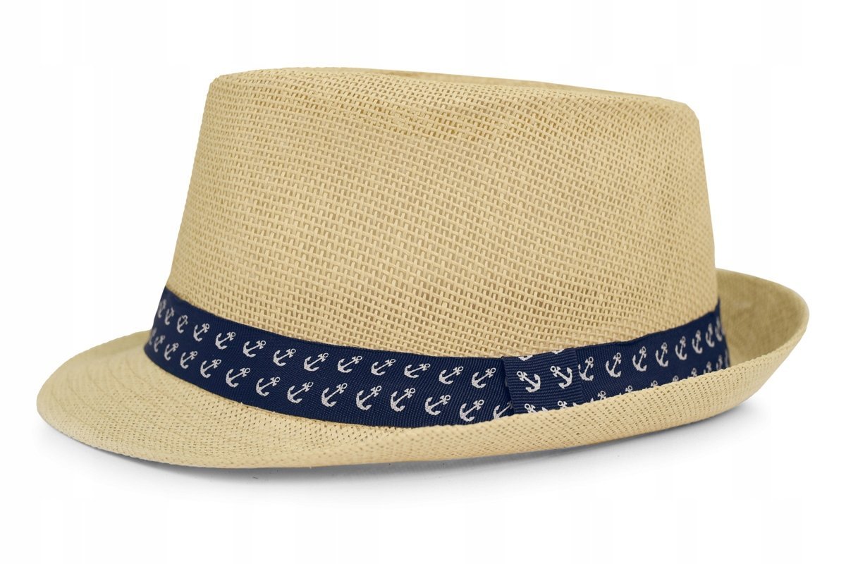 Letni kapelusz męski beżowy TRILBY 61 Pako Jeans