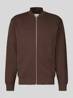 Bluzy męskie - Bluza rozpinana o kroju relaxed fit z mieszanki bawełny model ‘MACK’ - miniaturka - grafika 1