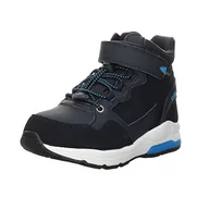 Buty dla chłopców - CMP Chłopięce półbuty sznurowane Hadil Leather do aktywności na świeżym powietrzu, połączenie skóry/tekstyliów, buty dziecięce, na uczelnię, do wędrówek, trekkingu, aktywności na świeżym, Blue Navy, 39 eu - miniaturka - grafika 1