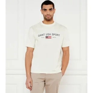 Gant T-shirt Relaxed fit - Koszulki męskie - miniaturka - grafika 1
