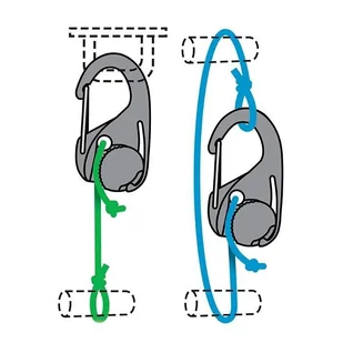 Nite Ize - Regulowana klamra biwakowa CamJam® Cord Tightener - 2 sztuki + 2,4 m linki - NCJ-25-2R3 - Akcesoria turystyczne - miniaturka - grafika 5
