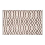 Dywaniki łazienkowe - Beżowy tekstylny dywanik łazienkowy 50x80 cm Altai – Wenko - miniaturka - grafika 1