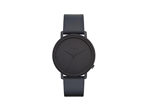 Komono 32015289 Skórzany analogowy zegarek kwarcowy, Noc, One Size, Pasek