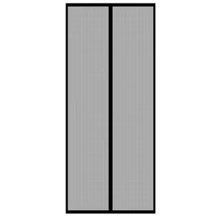 Moskitiera magnetyczna na drzwi CZARNA 210×100 cm - Moskitiery - miniaturka - grafika 1