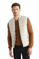 Kurtki męskie - DeFacto kurtka męska, beżowy, XL - miniaturka - grafika 1