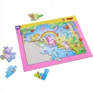 Puzzle - Haba Puzzle Jednorożec 25 elementów w ramce - miniaturka - grafika 1