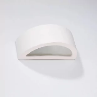 Sypialniany kinkiet na ścianę Atena SL.1459 Sollux ceramiczny biały - Lampy ścienne - miniaturka - grafika 1
