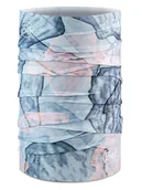 Apaszki i szaliki damskie - Buff Szal-koło "EcoStretch" w kolorze błękitno-jasnoróżowym - 53 x 23 cm - miniaturka - grafika 1