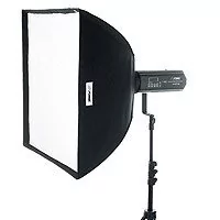 Fomei EXL Squarebox srebrne 45x45 cm FY7719 - Softboxy - miniaturka - grafika 1