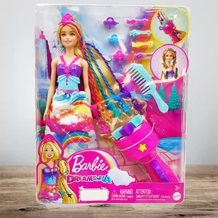 Lalka Barbie Dreamtopia Księżniczka Pasemka - Domki dla lalek - miniaturka - grafika 1