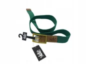 Paski - Elastyczny materiałowy zielony pasek TITE - miniaturka - grafika 1