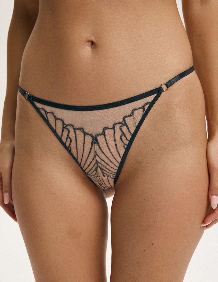 Majtki figi NUGAT Esotiq szary M