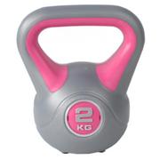 Hantle i ciężarki - Kettlebell SportVida SportVida, hantla winylowa, HK0076, 2 kg - miniaturka - grafika 1