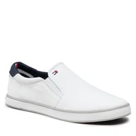 Trampki damskie - Tommy Hilfiger Tenisówki Harlow 2D FM0FM00597 White 100 - miniaturka - grafika 1