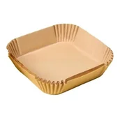 Akcesoria i części AGD - Foremki papierowe KLAUSBERG KB-7781 do Air Fryer 16x16 cm (100 sztuk) - miniaturka - grafika 1